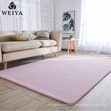 Eco-friendly polyester cheap soft area rug for living room